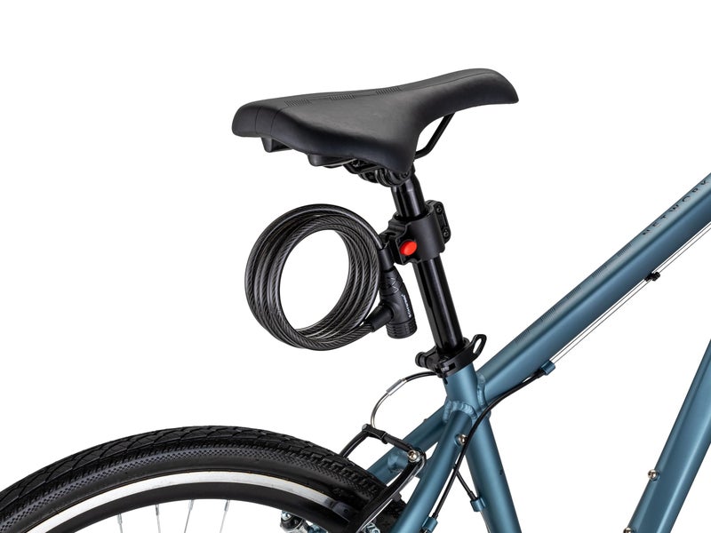 Schwinn Bike Key Lock in Braided Steel Cable, 2 Keys Included, 6 feet x 10mm Anti Theft Bicycle Lock, Security Level 2 - Image 2
